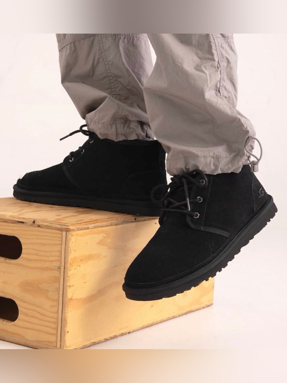 Mens UGG® Neumel Chukka Boot - Black Size: 10